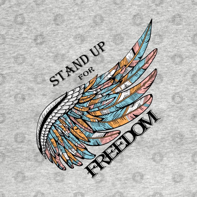 freedom-free-stand-up by Ham.x